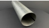 Edelstahl Rundrohr blank/roh (ungeschliffen)