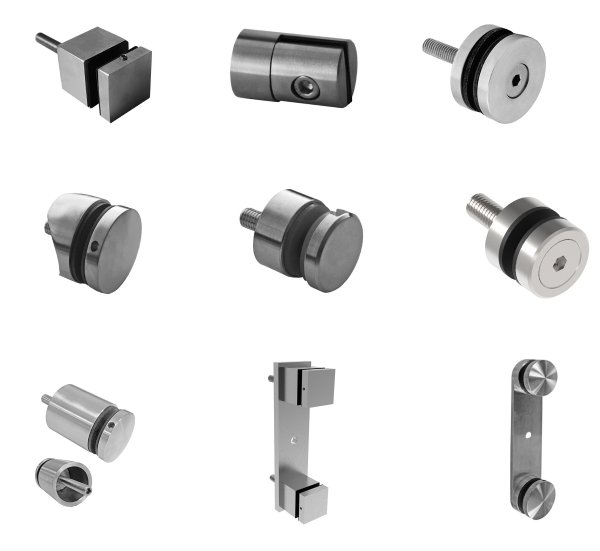 Edelstahl Punkthalter V2A V4A